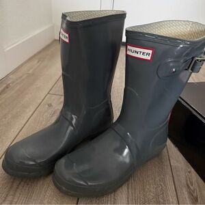 Hunter original gloss rain boots